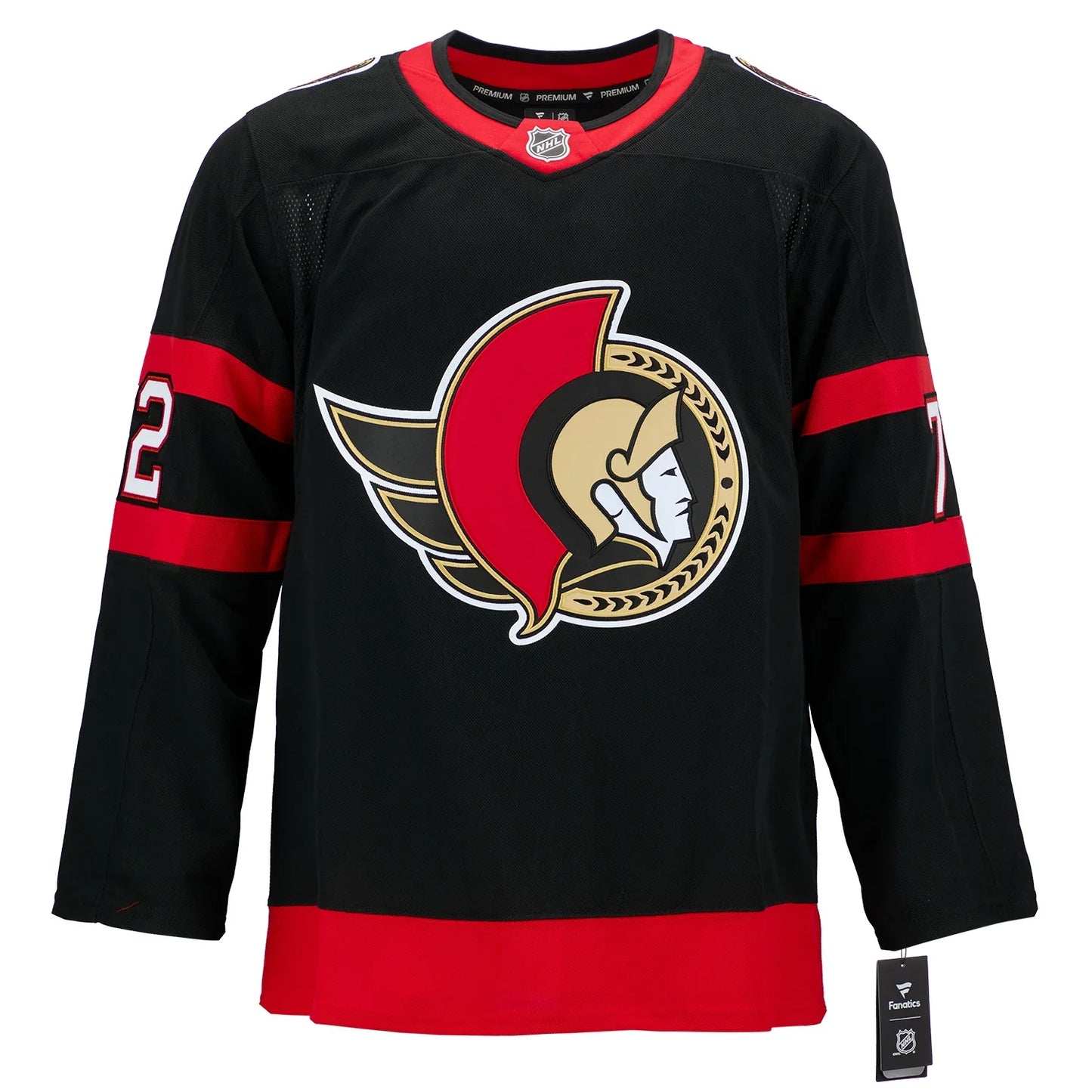 Thomas Chabot Autographed Ottawa Senators Fanatics Premium Jersey