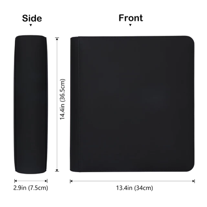 psa graded card dimensions PSA graded card binder (60 slots) – La boîte à hobby