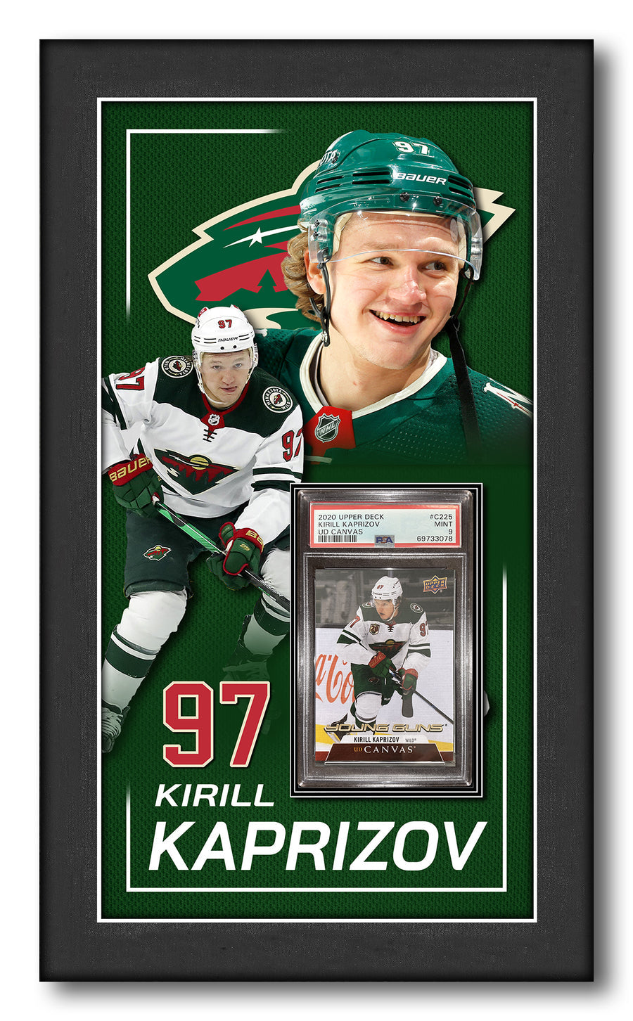 Kirill Kaprizov MIN / Acrylic Frame(PSA)