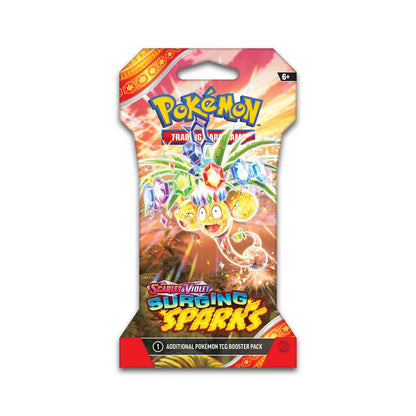 Pokemon - Scarlet and Violet - Surging Sparks - Sleeved Booster Pack