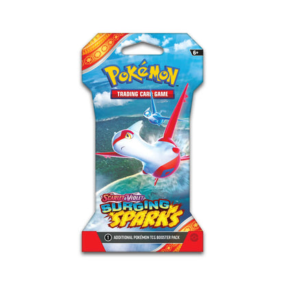 Pokemon - Scarlet and Violet - Surging Sparks - Sleeved Booster Pack