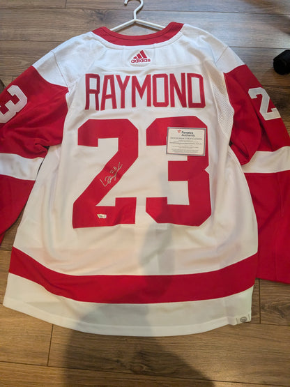 Lucas Raymond Detroit Red Wings Fanatics Authentic Autographed