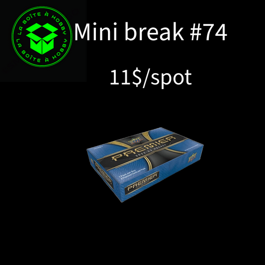 Mini Break #74 top 3