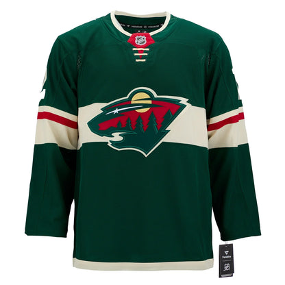 Matt Boldy Autographed Minnesota Wild Fanatics Premium Jersey