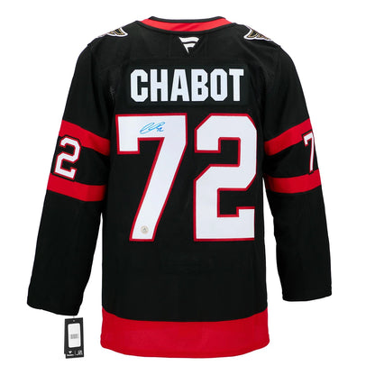 Thomas Chabot Autographed Ottawa Senators Fanatics Premium Jersey