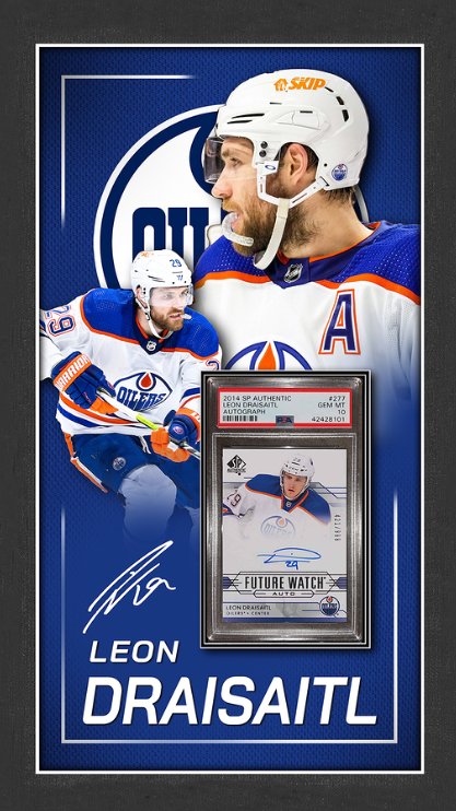 Cadre pour carte Leon Draisaitl