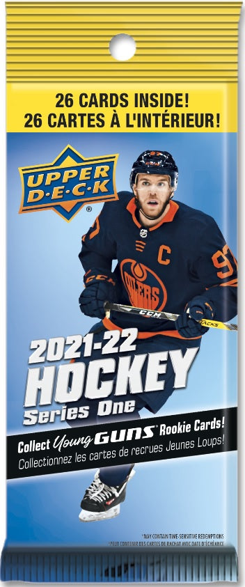 2021-22 UPPER DECK SERIES 1 FAT PACK