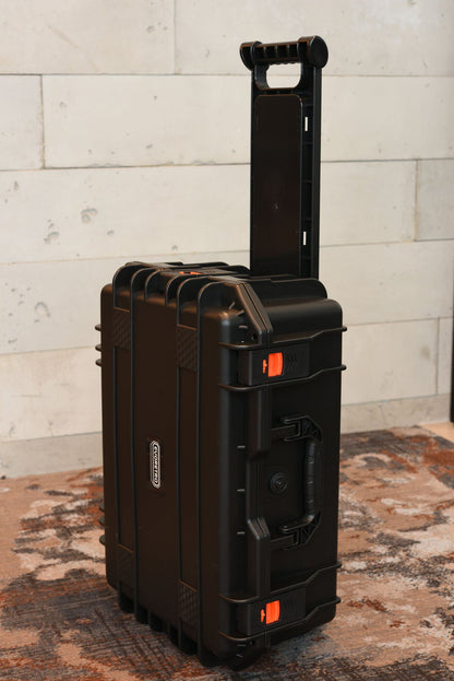 EVORETRO Travel Roller Case for Graded Cards – 4-Row Heavy-Duty Build