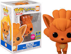 Funko Pop! Games - Pokémon #580 - Vulpix (Flocked) Vinyl Figure Exclusive