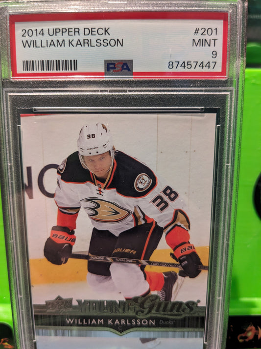 William Karlsson young guns psa9