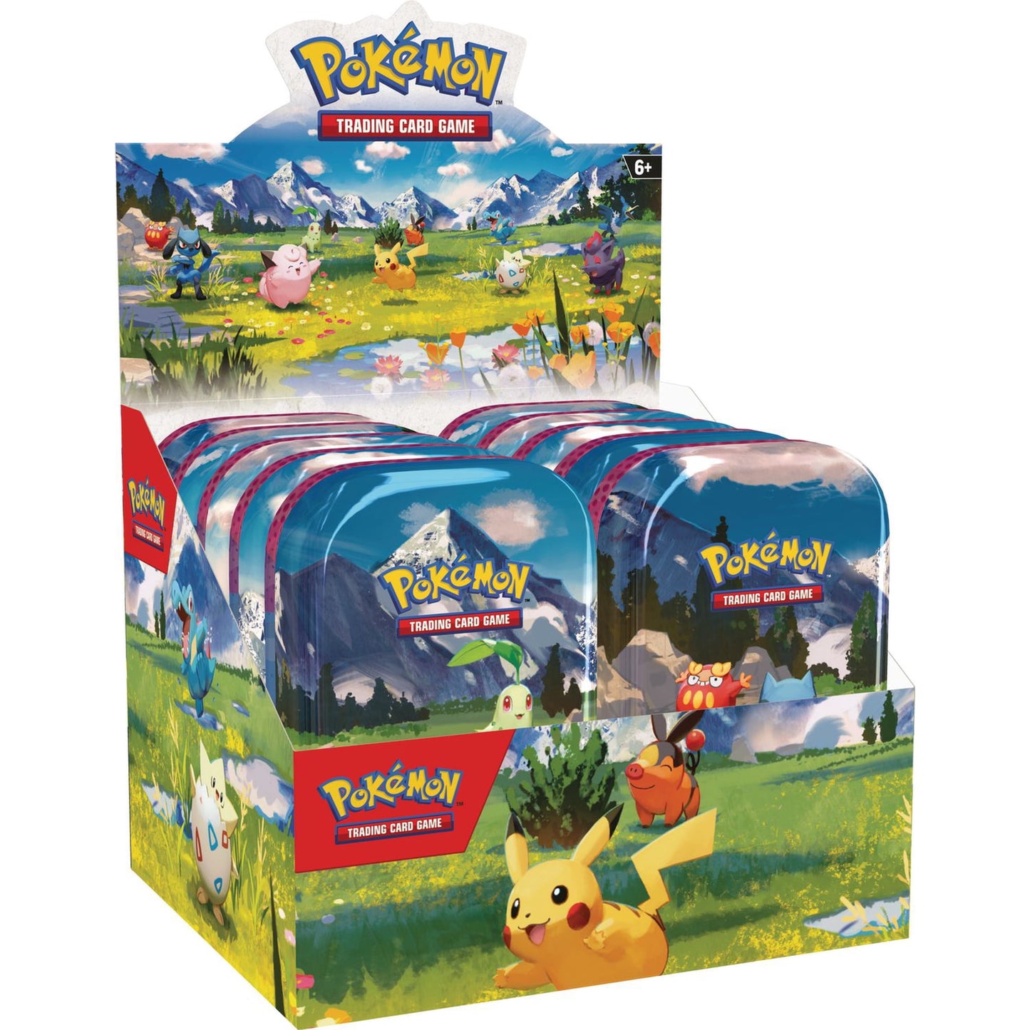 Pokémon TCG: Mega Evolution—Ascended Heroes Mini Tin - 10Ct Display(EN)