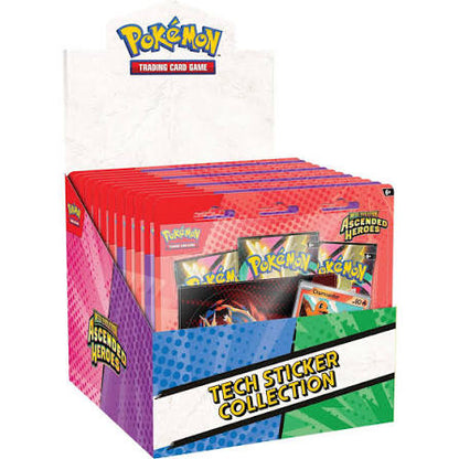 Pokémon - Mega Evolution Ascended Heroes - Tech Sticker Collection Display