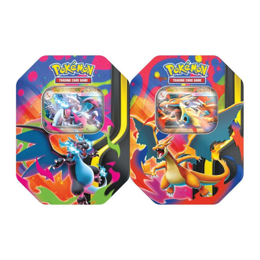 Pokémon Mega Charizard Tin Box