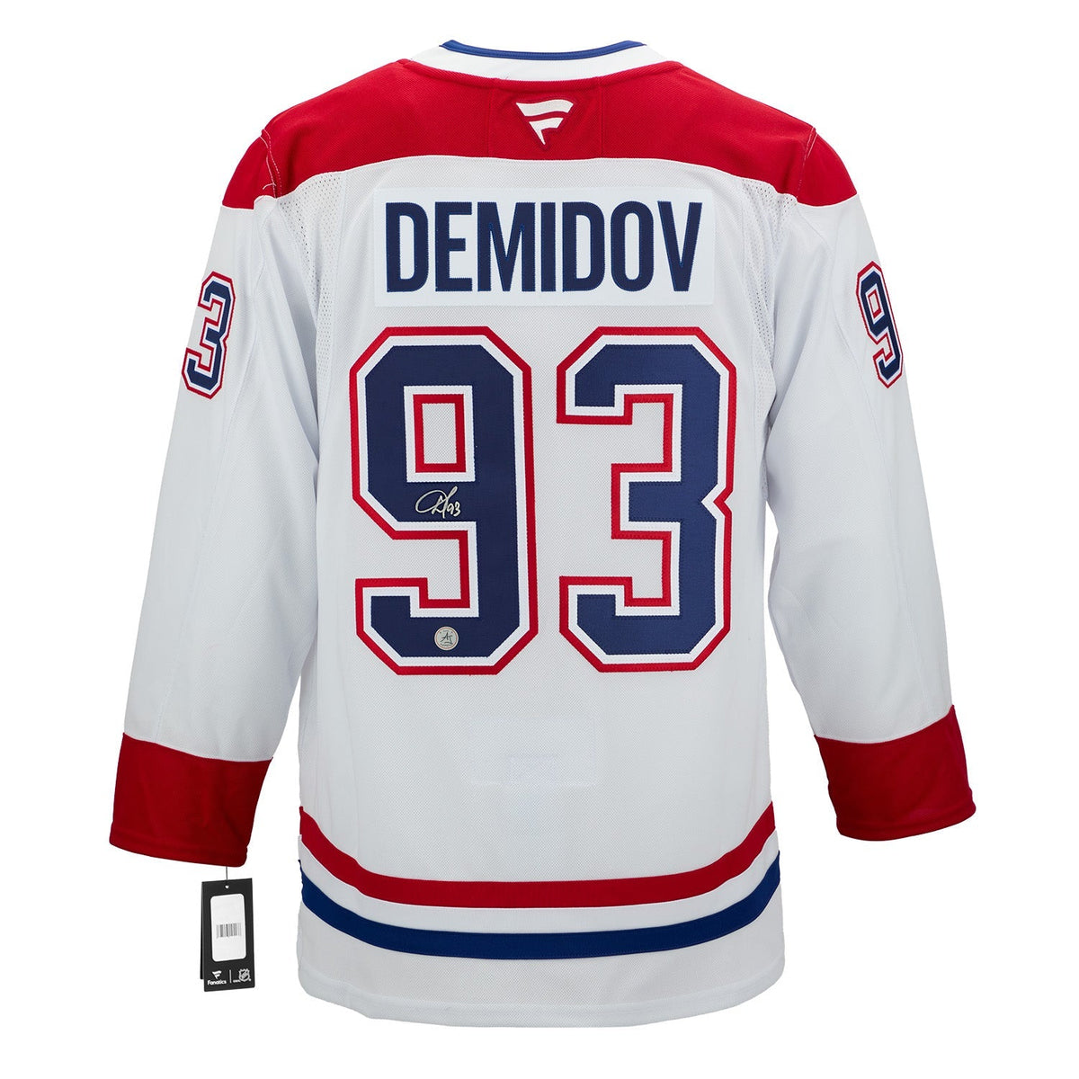 Ivan Demidov Autographed Montreal Canadiens Fanatics Jersey