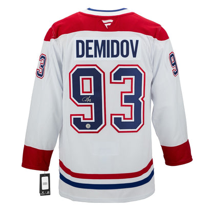 Ivan Demidov Autographed Montreal Canadiens Fanatics Jersey