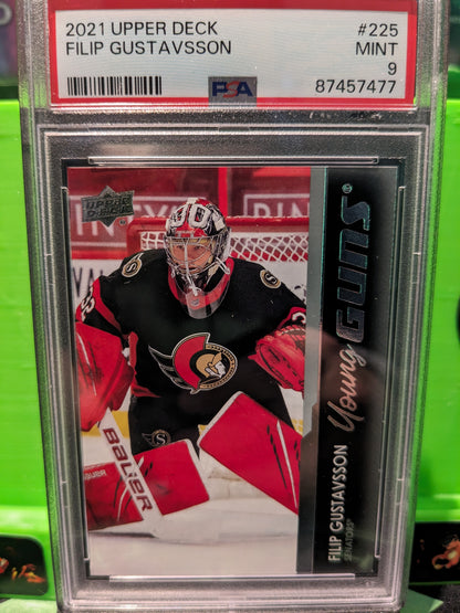 Filip Gustavsson young guns psa9