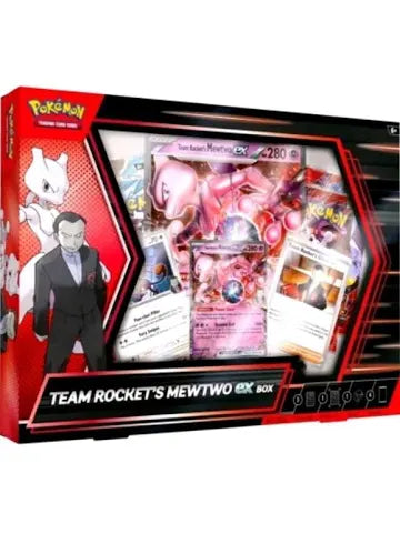 Pokémon - Trading Card Game: Team Rocket's Mewtwo ex Box