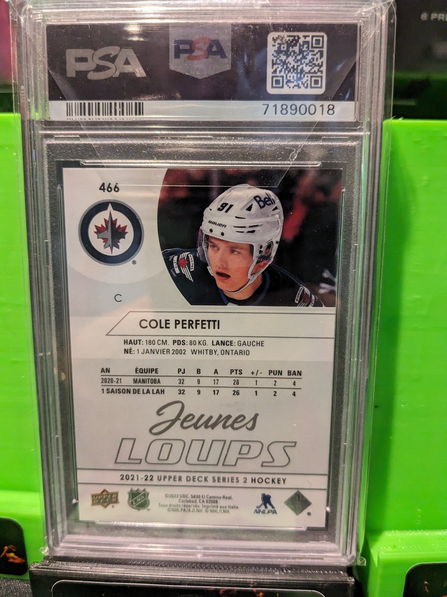 Cole Perfetti jeunes loups psa9