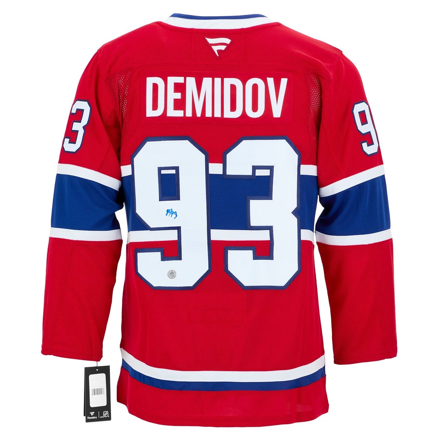 Ivan Demidov Autographed Montreal Canadiens Fanatics Premium Jersey