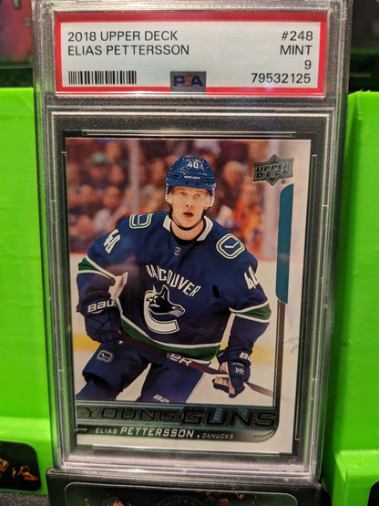 Elias Pettersson young guns psa9