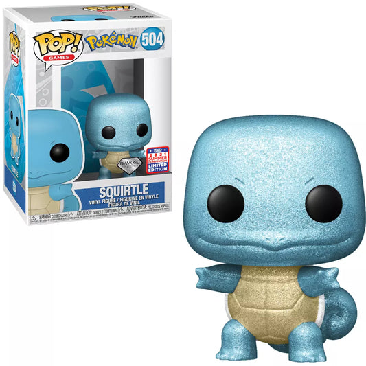 Funko POP! Games: Pokemon - Squirtle (Diamond)(2021 Summer Convention) #504