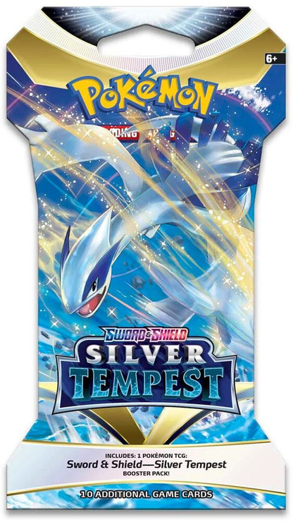 Silver Tempest Sleeved Booster Pack (Random Artwork)