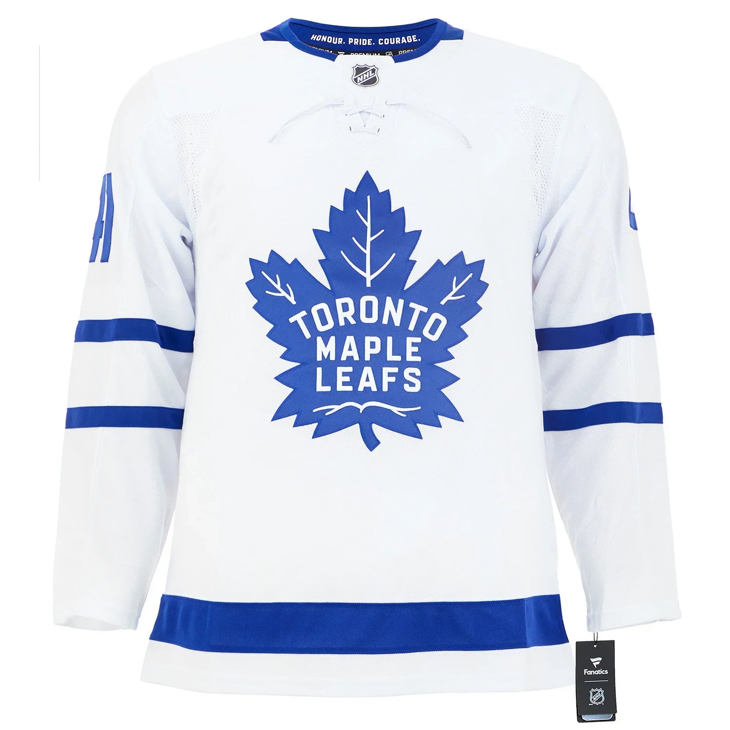 Anthony Stolarz Autographed Toronto Maple Leafs Graphic Art Fanatics Jersey # 14/41