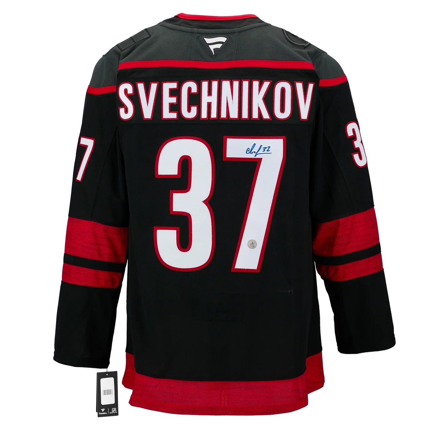 Andrei Svechnikov Carolina Hurricanes Signed 2026 Stanley Cup Fanatics Jersey