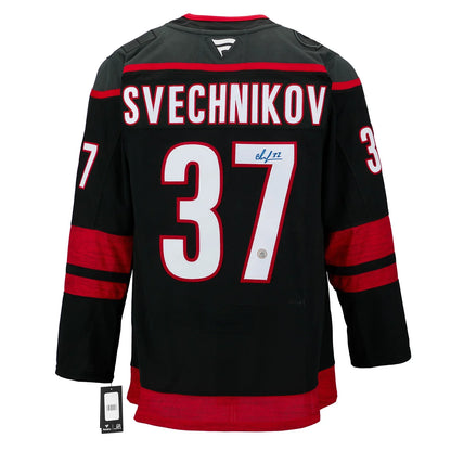 Andrei Svechnikov Carolina Hurricanes Signed 2026 Stanley Cup Fanatics Jersey