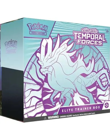 Pokémon: Scarlet & Violet -Temporal Forces Elite Trainer Box - Walking Wake