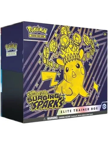 POKEMON SCARLET & VIOLET SURGING SPARKS ELITE TRAINER BOX