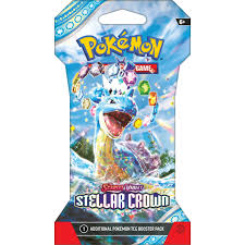 Pokemon Stellar Crown booster pack(Sleeved)