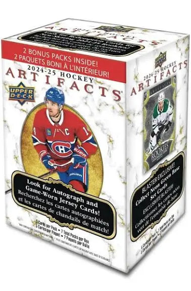 2024-25 Upper Deck Artifacts Hockey Blaster Box