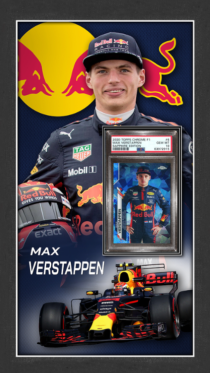Cadre pour carte Max Verstappen